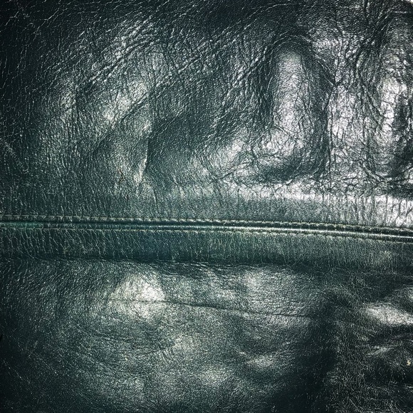 Gorgeous Bohemian Clutch Pouch Green Burgundy Tan Zippered Top - Picture 6 of 15